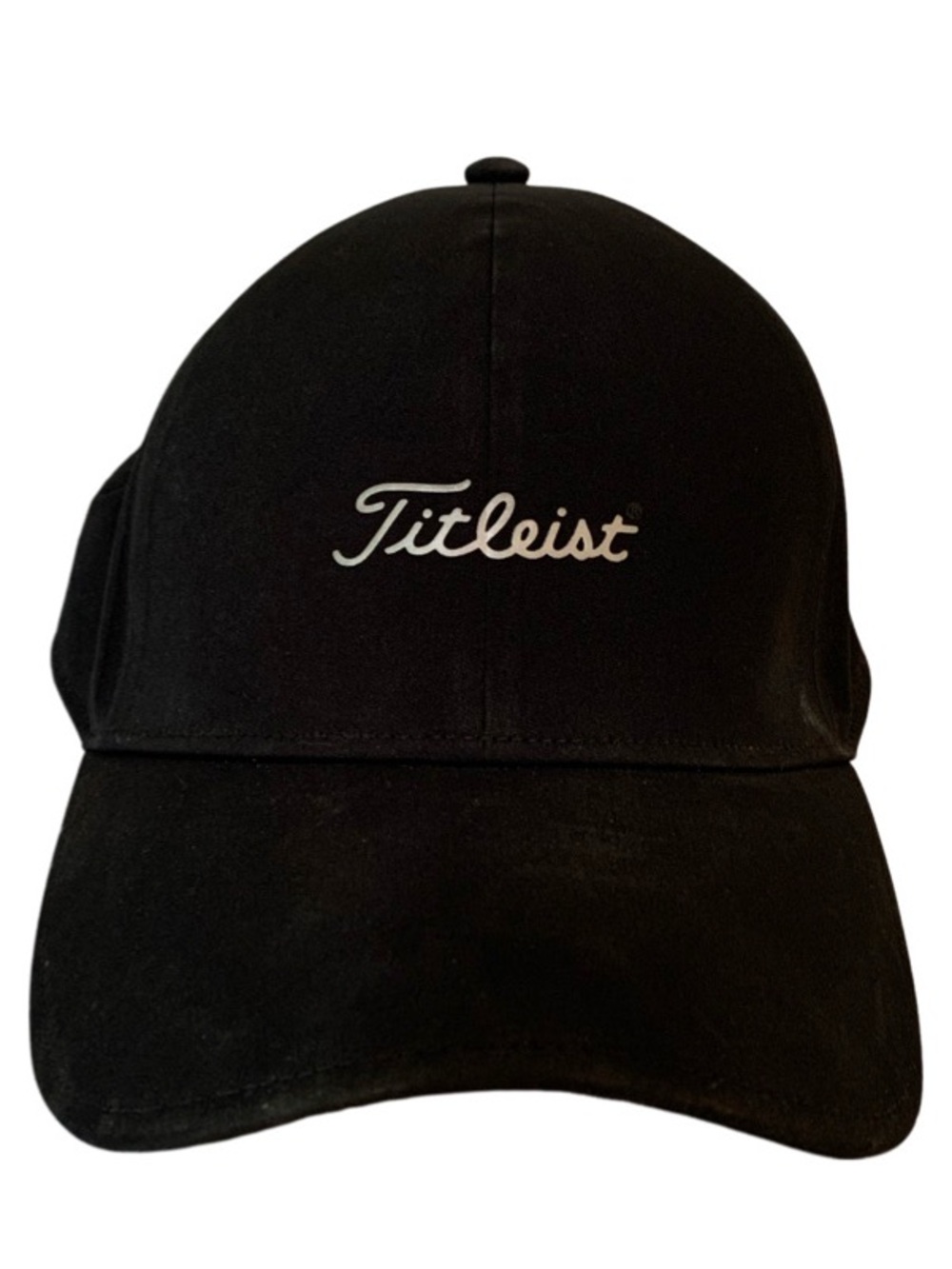 Titleist “Trainer” Perforated Performance Golf Hat - Black